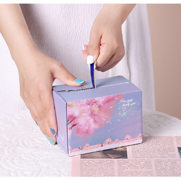 Formato di stampa personalizzato Scatola colorata Scatola di spedizione Imballaggio personalizzato della scatola di cartone ondulato11