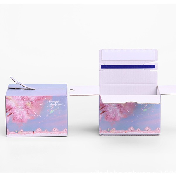 Aṣa titẹ sita Iwọn Awọ Apoti Sowo Paali Aṣa Corrugated Carton Box Packaging13